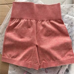 YoungLA For Her Coral Athletic Shorts, Size Small NWOT